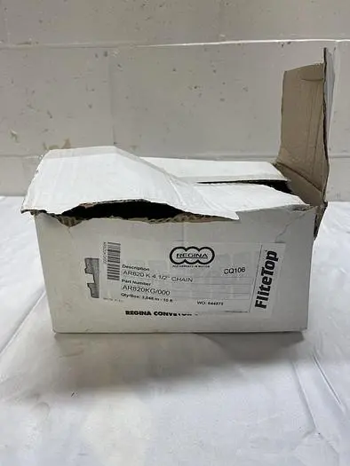 New | in-Stock REGINA REGINA AR820KG/000, 4 1/2” CHAIN 10 FOOT Conveyor Parts | ND Industrial Surplus #1216231