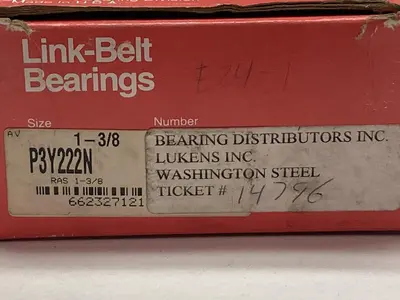 Used LINK-BELT BEARINGS P3Y222N Industrial Controls Ohio US | Surplus Asset Holdings #1238696