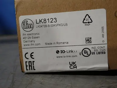 USED IFM ELECTRIC LK8123