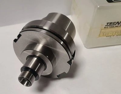 New TECNARA ER16 Collet Chuck EndMill Tool Holder CNC 100-1103-4 Japan HSK 100 A