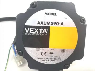 Used Oriental Motor VEXTA Brushless DC Motor, Round Shaft, 90W 1/8 HP Brushless Motors Michigan US | Maverick Industrial Sales #1400733
