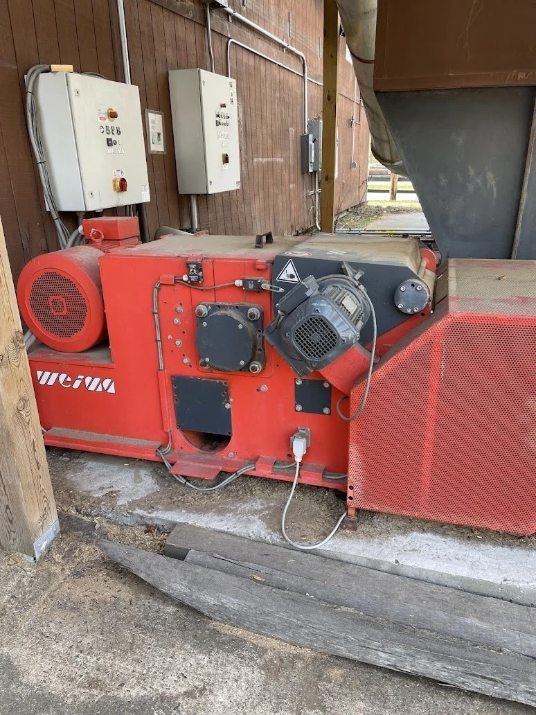 Used 2014 WEIMA TIGER 600 60 HP HORIZONTAL WOOD SHREDDER Dual Rotor or Single Rotor Shredders Ontario CA | Aldan Woodworking Machinery #1252747