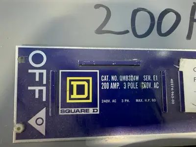 Used SQUARE D QMB324W Switchgears Ohio US | HGR 24 #1284772