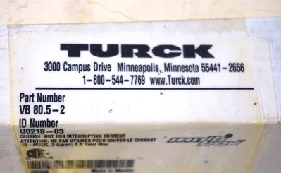 NEW TURCK ELEKTRONIK VB-80.5-2 MULTIBOX VB8052