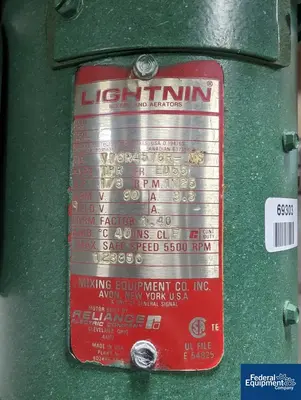 USED Precision 200 Liter Precision Stainless Reactor, 316L S/S, 45/100#
