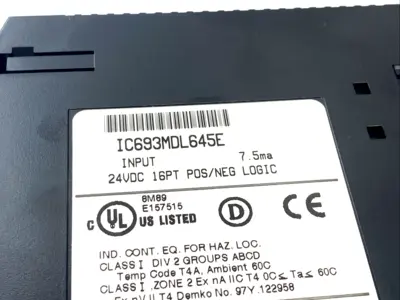 USED GE FANUC IC693MDL645
