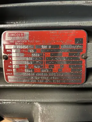 Used LINCOLN D-4G5454 Industrial Controls Ohio US | Surplus Asset Holdings #1364350