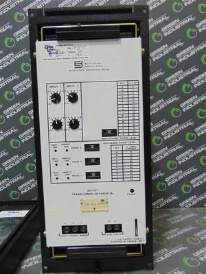 Basler Electric BE1-87T Transformer Differential Relay Module Used