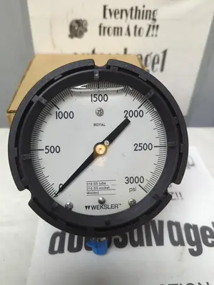 New | in-Stock WEKSLER SW0739-08 Universal Pressure Meters Ohio US | Surplus Asset Holdings #1236699