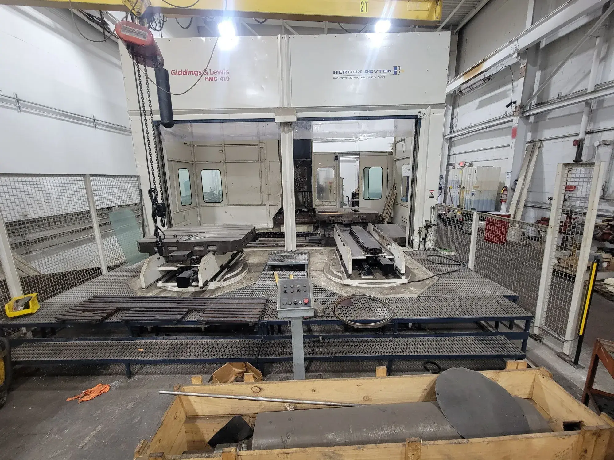 Used GIDDINGS & LEWIS HMC-410 Horizontal Machining Centers Illinois US | Aucto #1418304