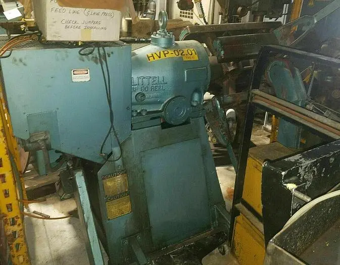 Used 1981 LITTELL 90-30 Centering Reels Wisconsin US | Lemke Machinery Sales #801234