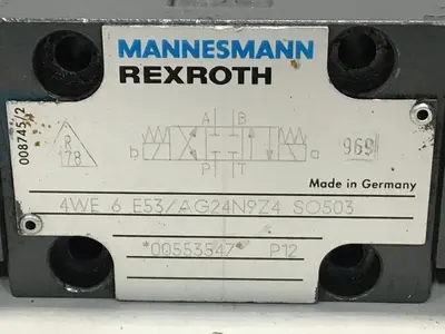 USED MANNESMANN REXROTH 4WE6E53/AG24N9Z4 SO503