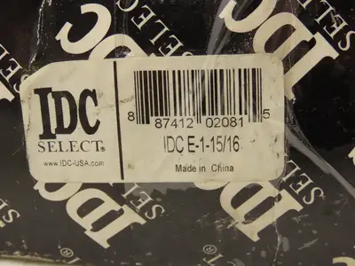IDC E-1-15/16 Finished Bore QD Bushing 6" Flange 2-5/8" LTB