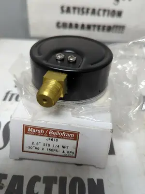 New | in-Stock MARSH J4618 Universal Pressure Meters | Surplus Asset Holdings #1217265