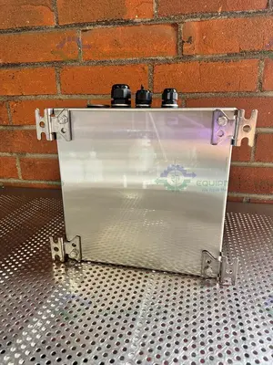 Used RITTAL STAINLESS STEEL STANDARD ENCLOSURE 12" X 12" X 6" Electronics & Components California US | Equipment Lab #1424384