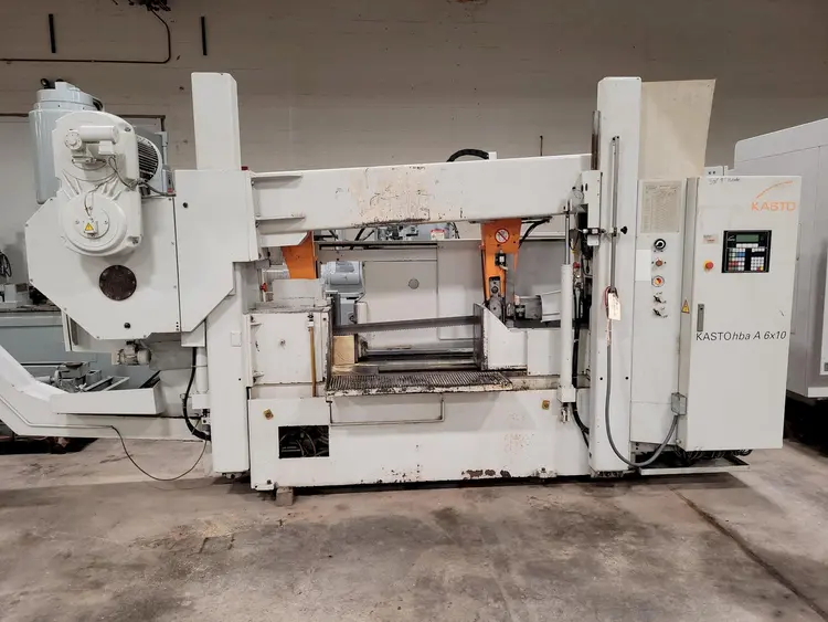 Used 2000 KASTO HBA-A6X10 Horizontal Dual Column Band Saws California US | Wheeler Machinery Sales #199068