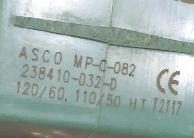 ASCO HT8320G013 Solenoid Valve Loc6C23/1