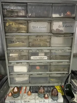 2009 ESAB E-VENT DX 5X10 Plasma Cutters | Active Machinery Sales, Inc. (11)