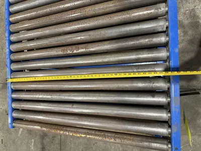 48" X 96" LEWCO ROLLER CONVEYOR: STOCK #23307
