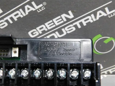 Fuji Electric AU-CW41-11 Terminal Block No Cover See Pics Used