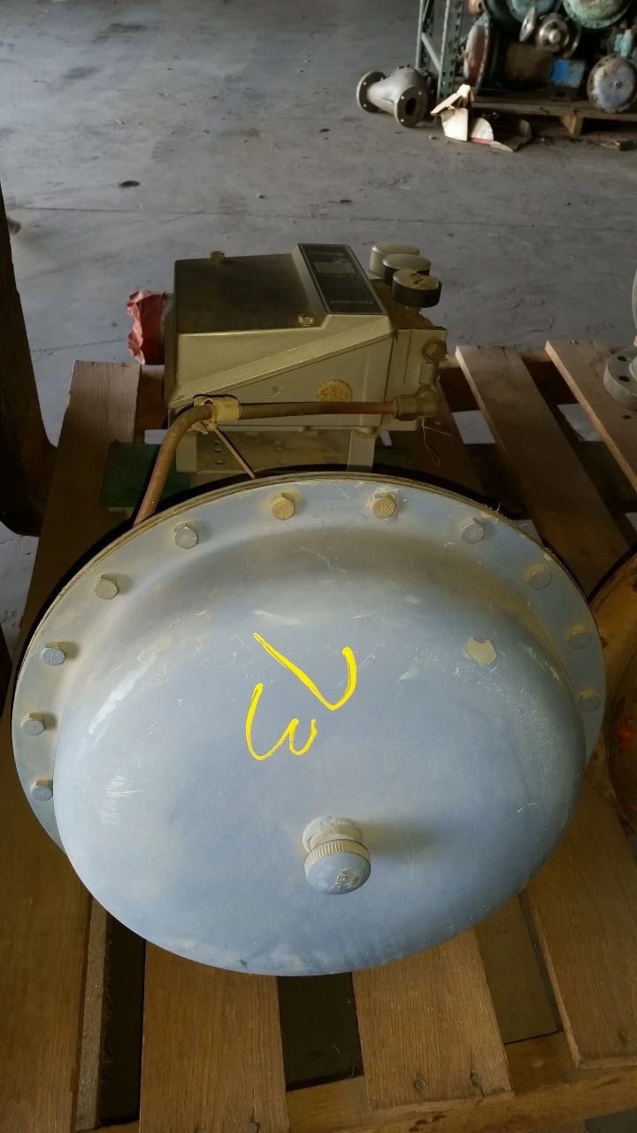 Fisher 2" 1500 Class, 316 Stainless Butt Weld Control Valve