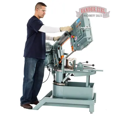 New | in-Stock ELLIS 2000 Horizontal Band Saws Michigan US | Vander Ziel Machinery Sales #480313