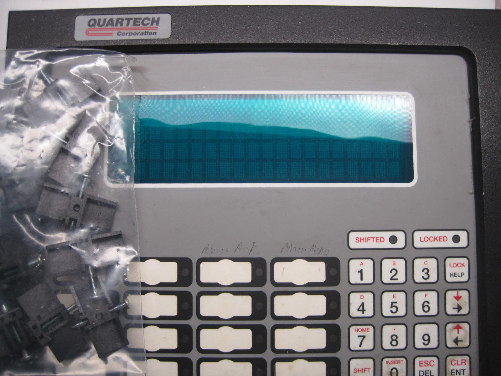 USED QUARTECH 9804-AC-AB-1-4 INTERFACE PANEL
