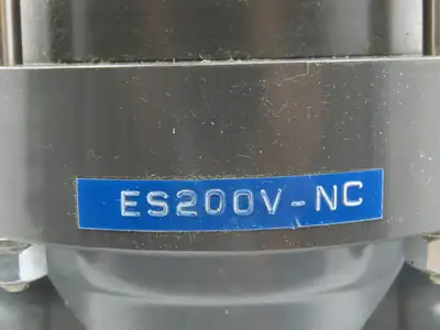 Plast-o-matic ES200V-NC 2" Shutoff Valve PVC Spring Return NC Pneumatic Powered