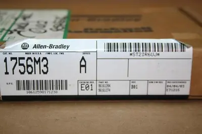 NEW ALLEN BRADLEY 1756-M3 SER A