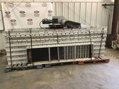 Dematic 130138-1021/0013 PN: G0162EFBBA98 Gravity Roller Conveyor