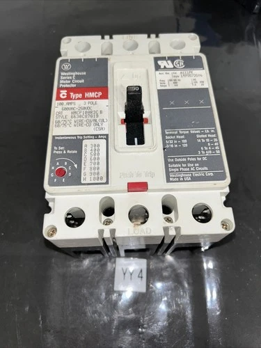 Used Westinghouse HMCP100R3C B Miscellaneous MRO Indiana US | J&J Industrial Supply #540634