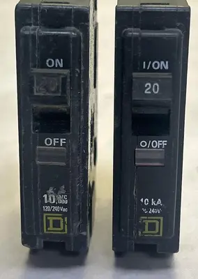 Used SQUARE D QOB120 Switchgears Ohio US | Surplus Asset Holdings #1245124