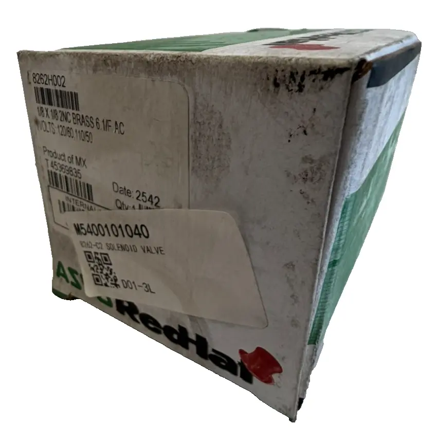 NEW ASCO 8262H002 SOLENOID VALVE 1/8 X 1/8 120/60,110/50