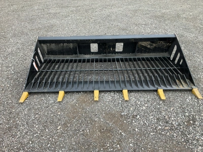 Used WOLVERINE TDB-11-84W ROCK BUCKET SKID STEER ATTACHMENT Rock Buckets Michigan US | Miedema Asset Management Group #1768775