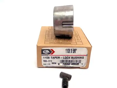 78580110 7858-0110 | Gates 78580110 Taper Lock Bushing 5/8" Bore 3/16" x 3/32" Keyway - New