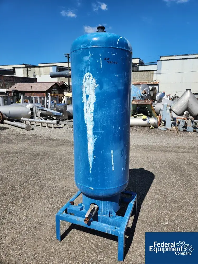 USED roy b hanson 120 Gal Roy B. Hanson Compressed Air Tank, C/S
