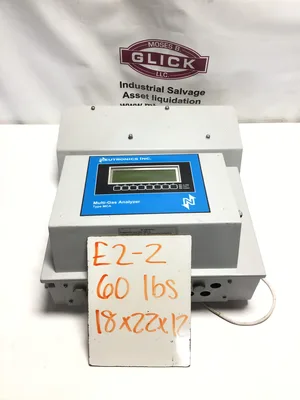 Neutronics Type MCA Multi-Gas Analyzer 110-120VAC 50/60Hz Serial No 963