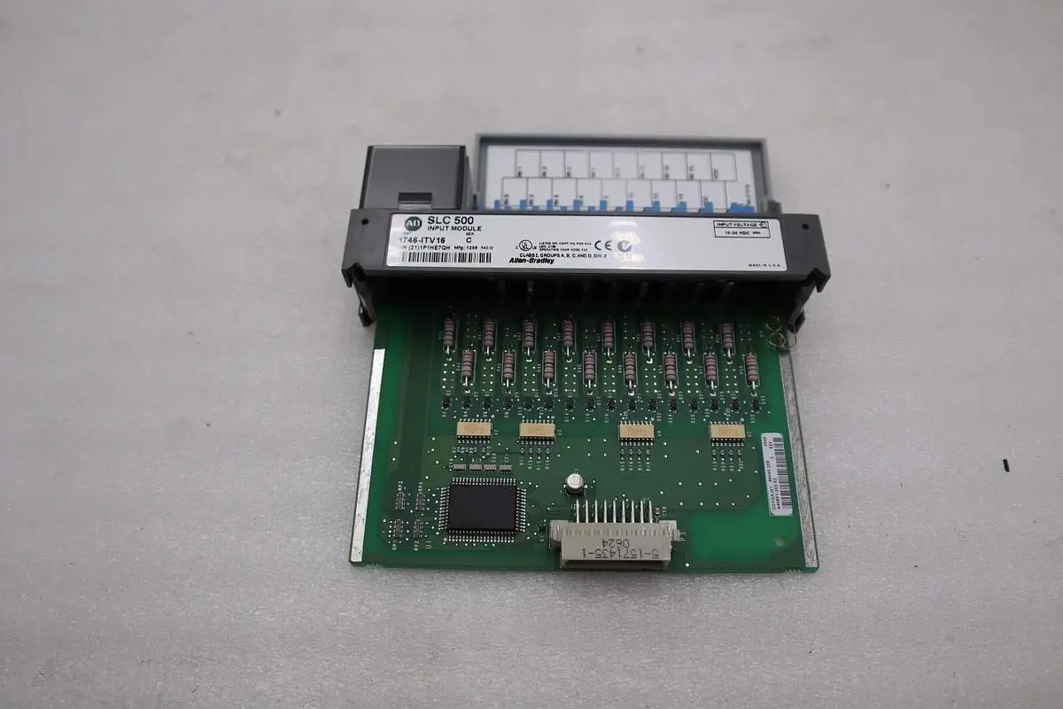New Open Box  ALLEN BRADLEY 1746-ITV16 SER C SLC 500 16 point Input Module H533A