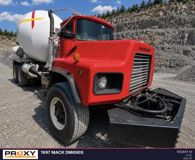 Used 1997 MACK DM690S Concrete Mixer Trucks Kentucky US | Proxy Equipment #1388950