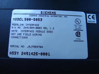 USED SIEMENS 500-5053