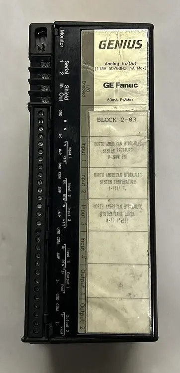 Used GE FANUC IC660EBA100D PLC Input & Output Ohio US | Surplus Asset Holdings #1236922