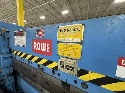 48” x .070" x 30,000 Lbs. Herr-Voss Cut-To-Length Line