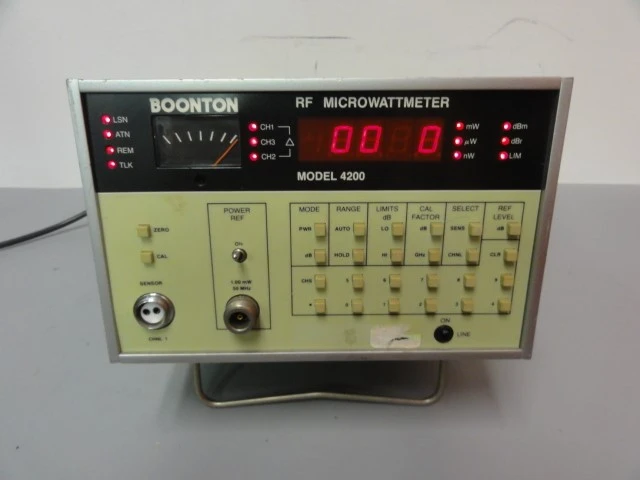 Used BOONTON 4200 RF Power Meters / Sensors Connecticut US | BG Industrial Surplus #473263