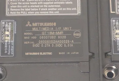 MITSUBISHI GT16M-MMR MULTIMEDIA I/F UNIT GT16MMMR