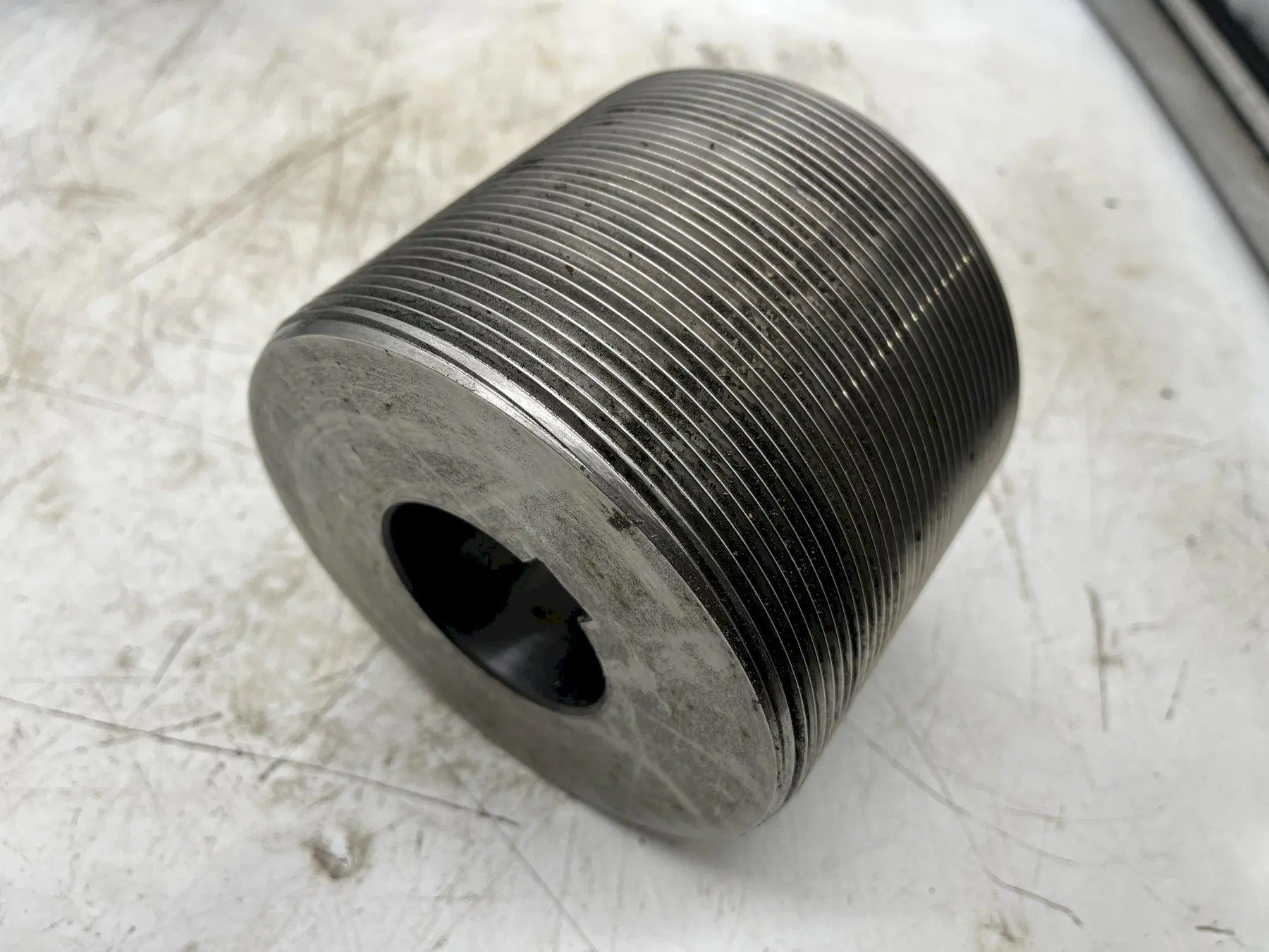 (2) 1.000-8 UNRC INFEED DIE DIA 5.497 / 593609 CENTRAL 36670: stock 16368