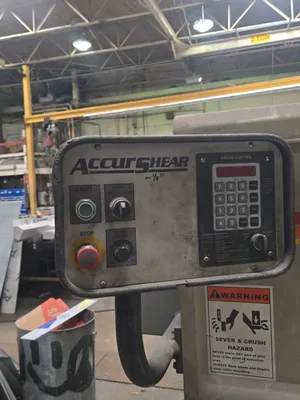 Used 2008 ACCURSHEAR 625012 Power Squaring Shears (Inch) Georgia US | The Equipment Hub #1303807