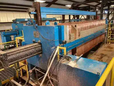 50 sq ft ascension industries  inc. plate & frame filter press