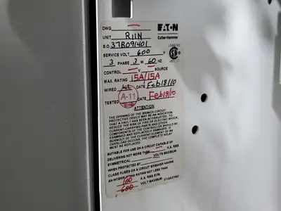 Used EATON CUTLER-HAMMER HFD3015 Switchgears British Columbia CA | Lenmark #239886