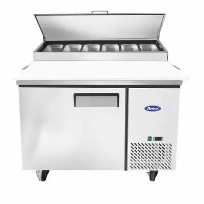 New | in-Stock Atosa New Atosa MPF8201GR 44'' Pizza Prep Table Food Prep Tables Illinois US | Falcon Restaurant Supply #1375337