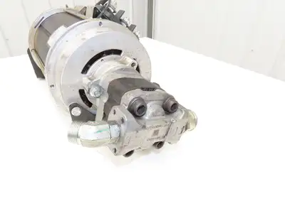 Hyster 8813389 Forklift Hydraulic Motor 48V & Pump 8811653 Removed From E80XN